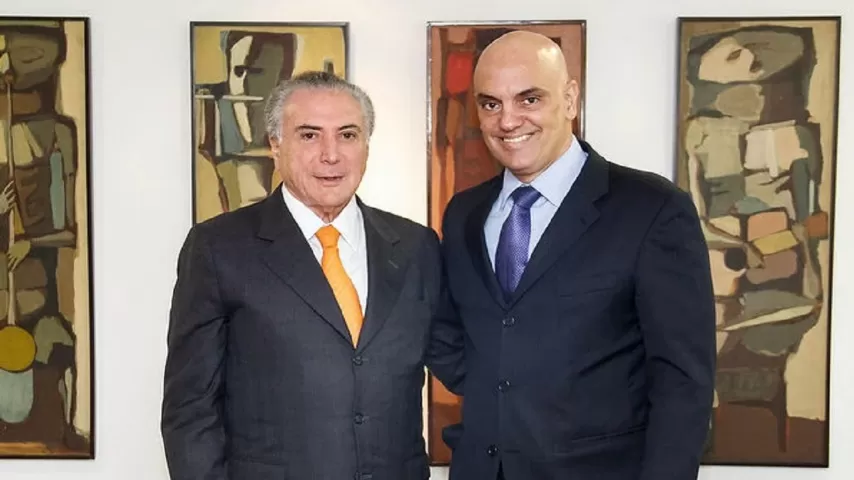 Para Temer, Moraes no TSE trará “tranquilidade” às eleições