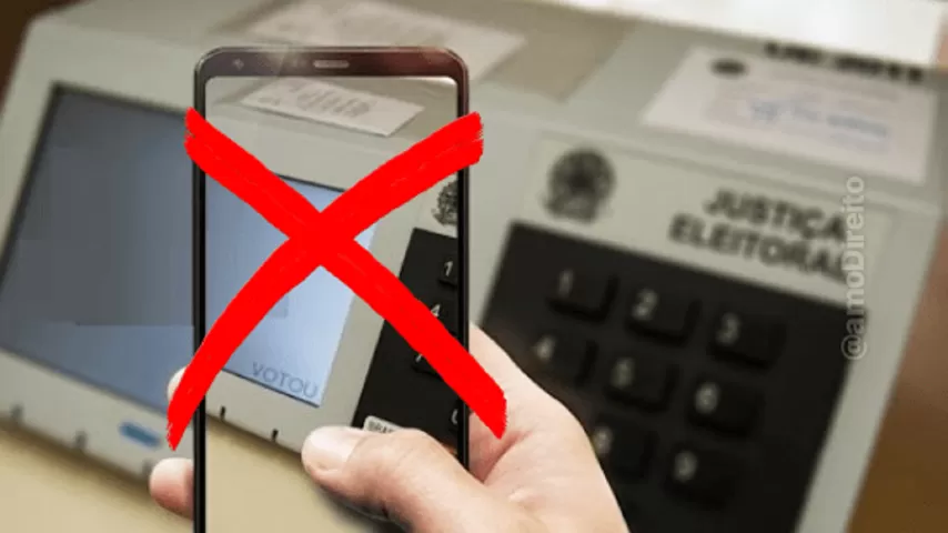 TSE decide que eleitor deve entregar celular para mesário antes de ir para cabine de votação