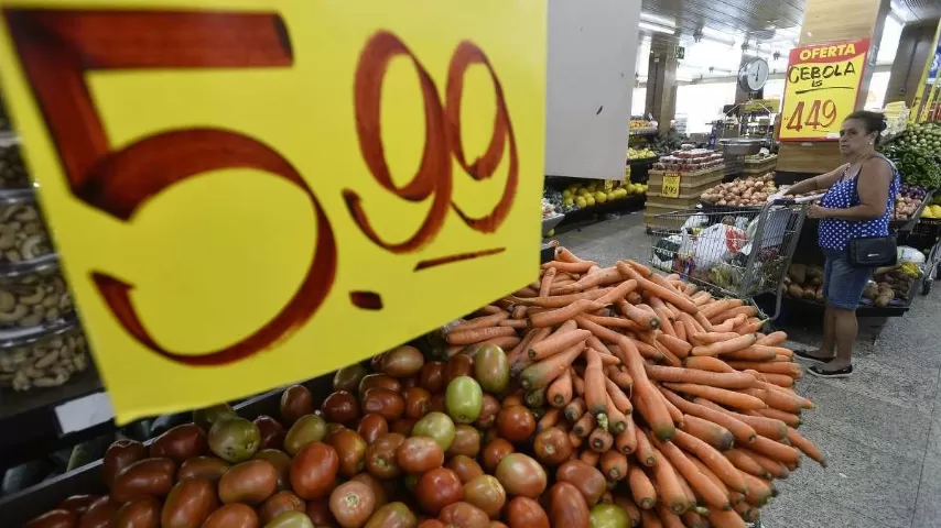 Previsão de inflação tem nova previsão de queda