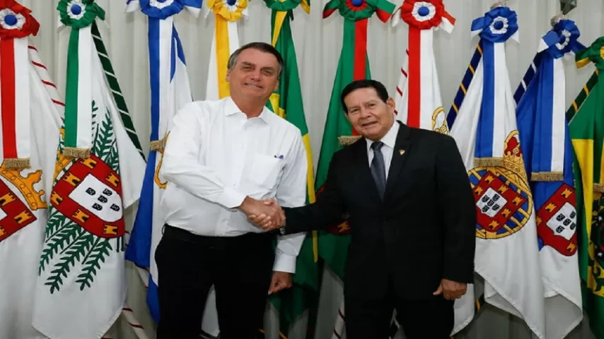 Hamilton Mourão: “Entregamos um país sem corrupção” 