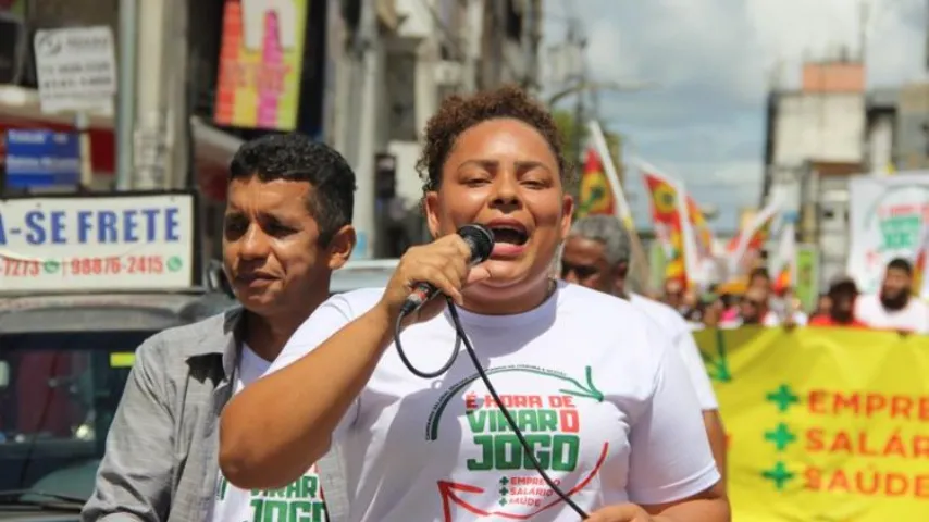 Amanda Santos é a primeira mulher a presidir o Sindicato dos Comerciários de Itabuna