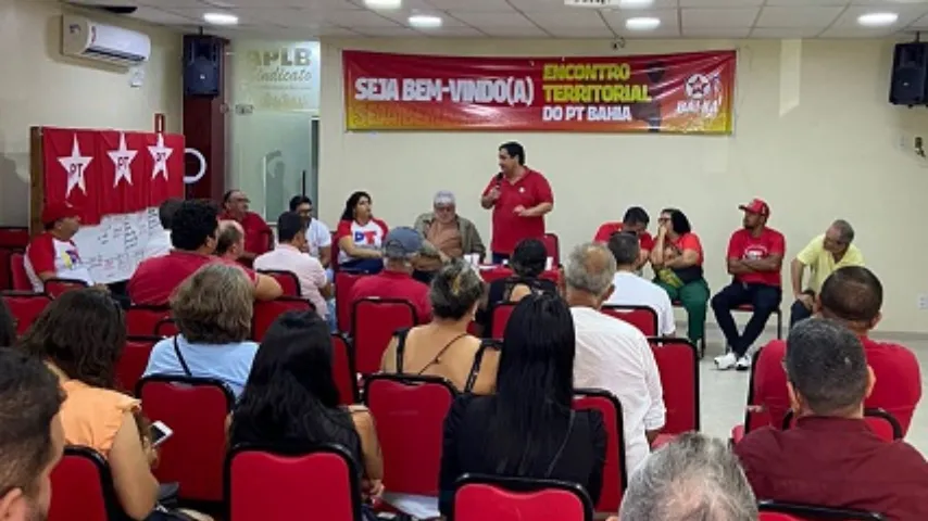 ”Momento de organização e também de renovação”, diz Éden em Encontro Territorial do PT Bahia