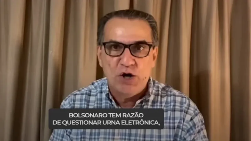 “Bolsonaro tem razão de criticar urna eletrônica”, diz Malafaia