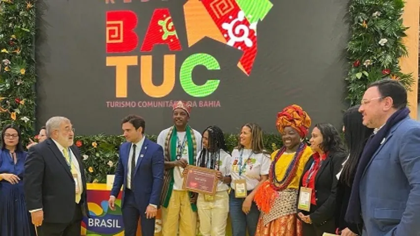 Turismo comunitário da Bahia é premiado em Londres