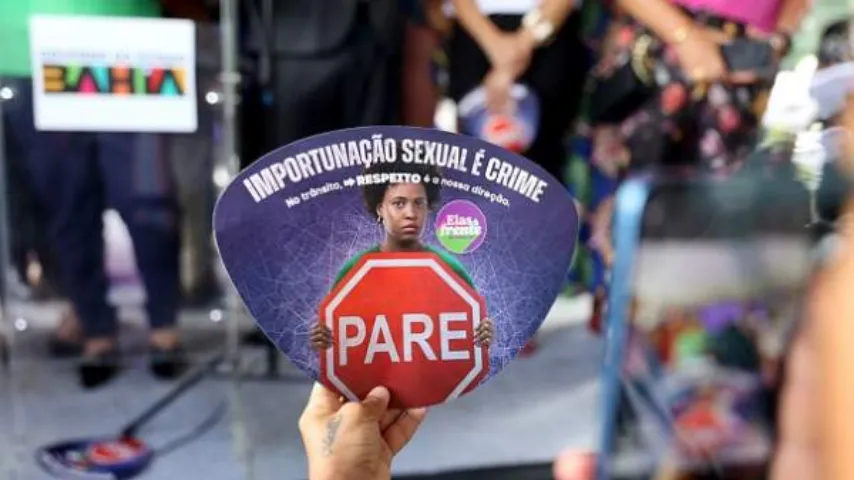  Detran-BA e SPM lançam campanha inédita contra importunação sexual no trânsito