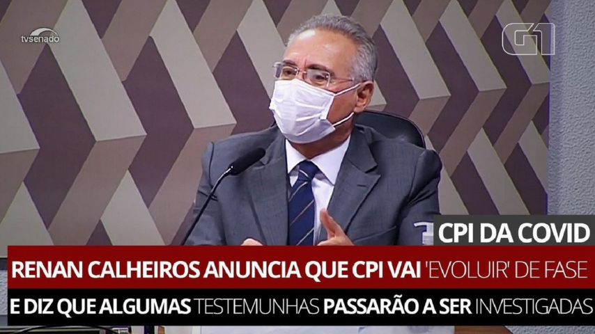 Marcelo Queiroga vai entrar para lista de investigados da CPI da Covid, diz Renan Calheiros