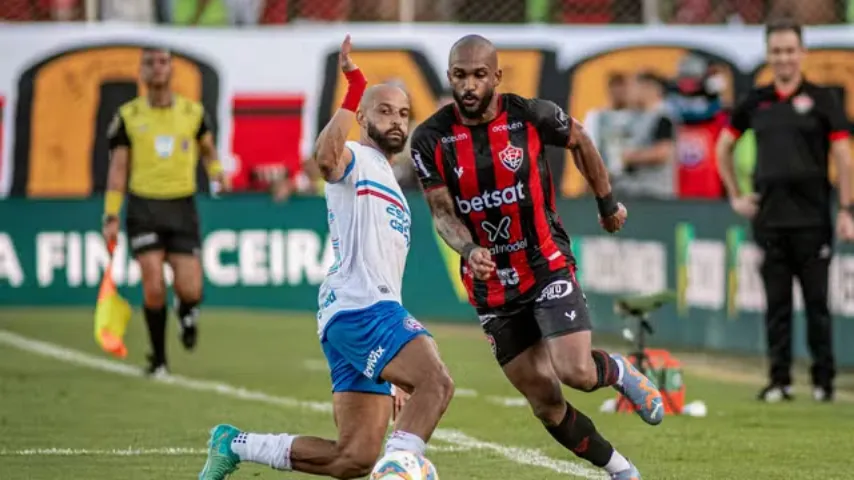 De virada, Vitória vence o Bahia e sai na frente na final do Campeonato Baiano