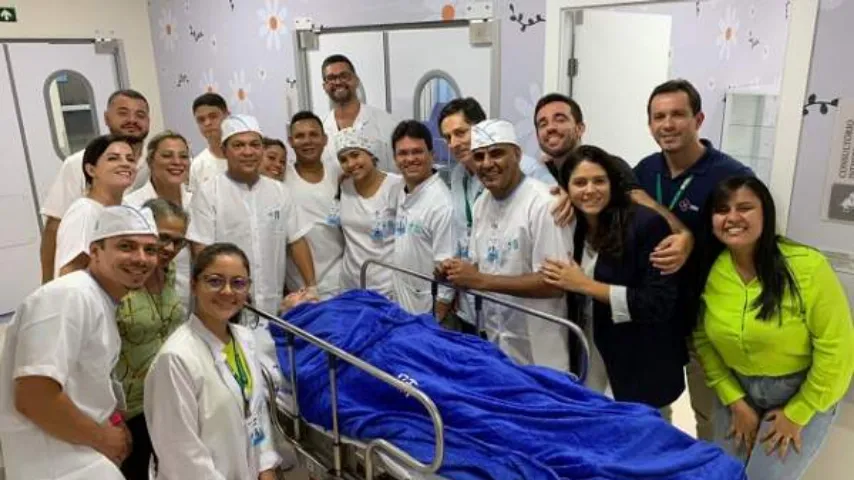 Hospital Estadual Costa das Baleias inicia operação tendo mulher de 99 anos como primeira paciente