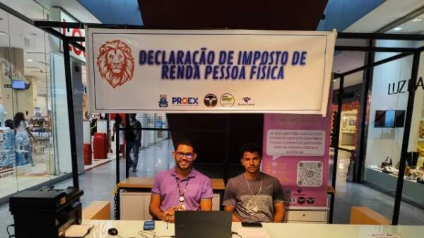 NAF Uesc realiza atendimento gratuito para declaração do Imposto de Renda no Shopping Jequitibá