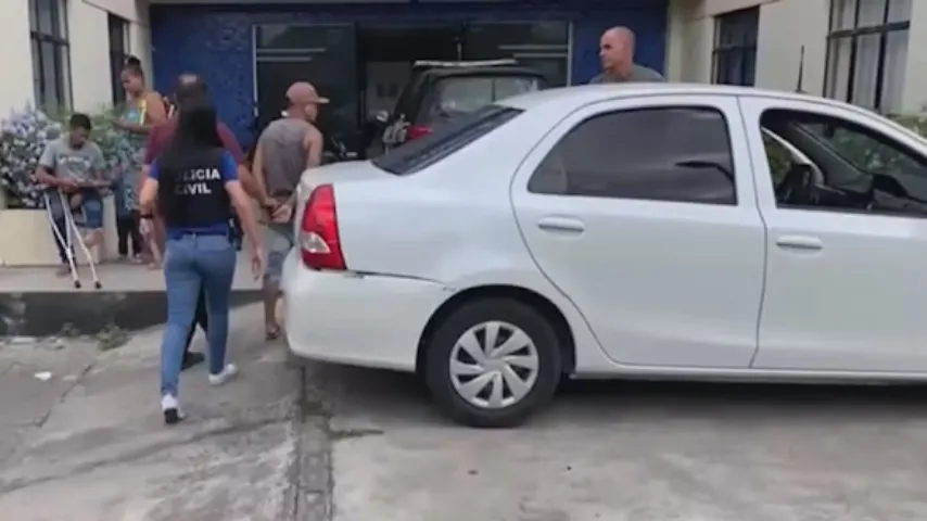 Homem é preso suspeito de matar cunhado a tiros em Feira de Santana; crime foi presenciado pela filha da vítima