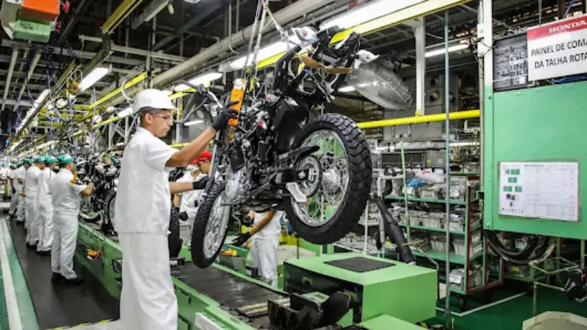 Produção de motos cresce 3,4% e tem melhor resultado em 13 anos