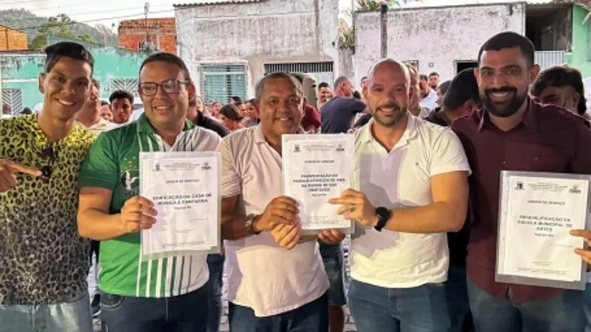 ITAJUÍPE: PREFEITO LEO DA CAPOEIRA INAUGURA NOVA UNIDADE DE SAÚDE E ANUNCIA NOVAS OBRAS