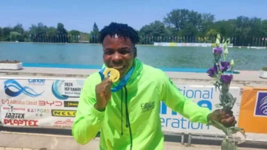 Atleta de Itacaré conquista três medalhas de ouro no Campeonato Mundial de Canoagem Velocidade