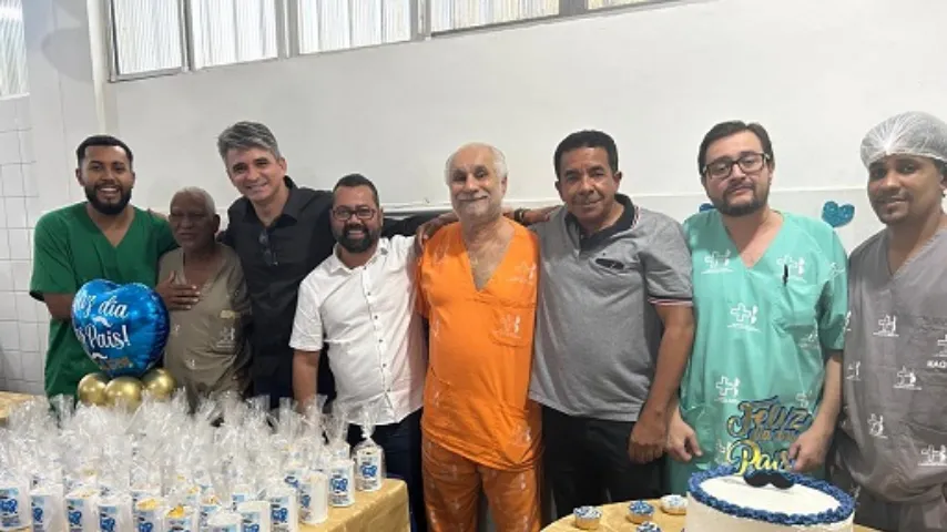 Hospital de Base celebra o Dia dos Pais com almoço especial e distribuição de lembranças para colaboradores, pacientes e acompanhantes