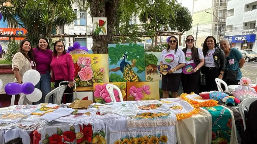 Marcha Lilás em Itabuna reuniu Rede de Proteção a Mulher