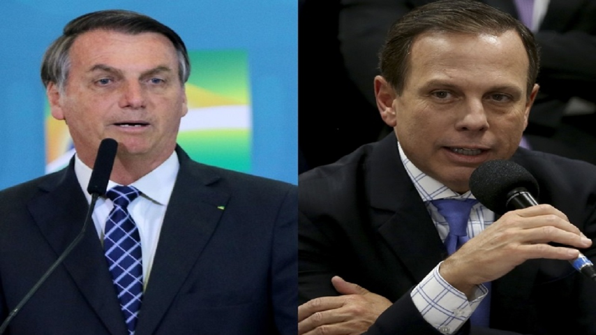 Bolsonaro acusa Instituto Butantan de superfaturamento da CoronaVac; Doria rebate