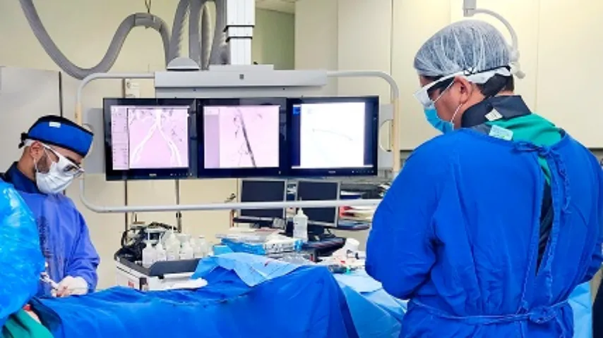 Angioplastia inédita no interior da Bahia é realizada no Hospital Calixto Midlej em Itabuna