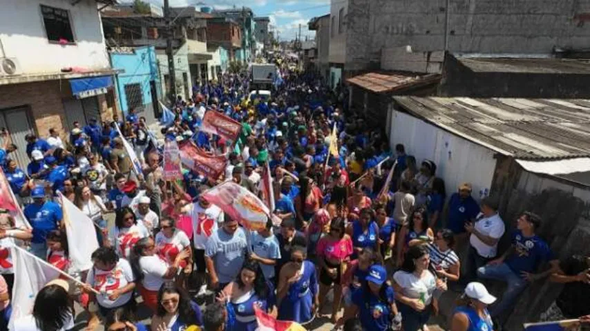 No bairro Califórnia, moradores agradecem realização de obras e reforçam apoio à reeleição de Augusto