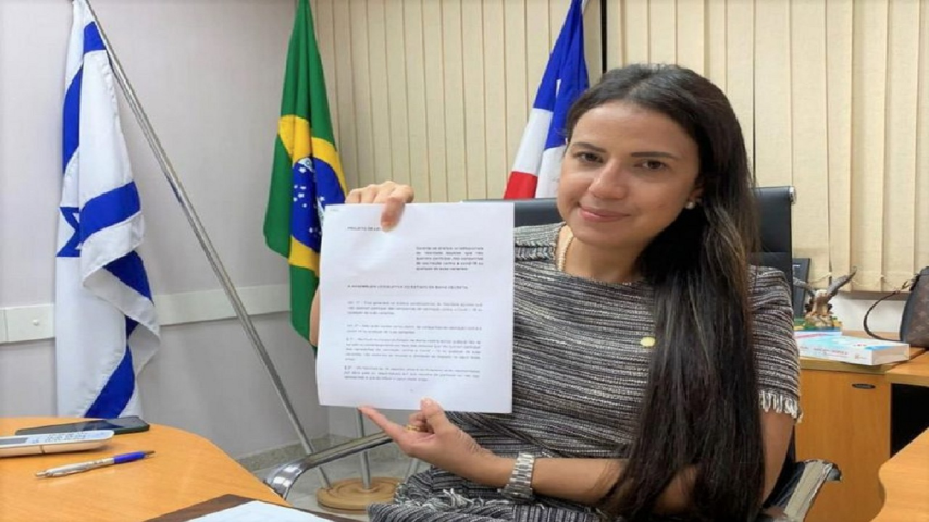 Após Rui anunciar ‘passaporte da vacina’, Talita Oliveira apresenta projeto para garantir direitos de não vacinados 