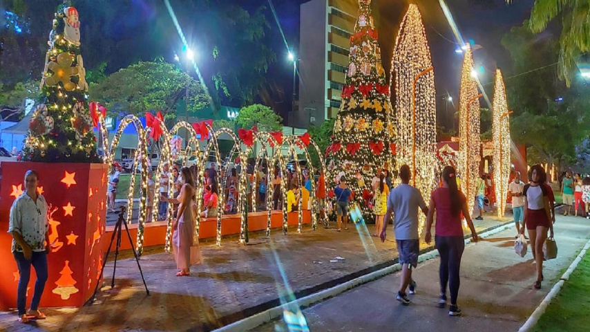 Natal de Luzes e Sonhos atrai visitantes e impulsiona as vendas no comércio de Itabuna 