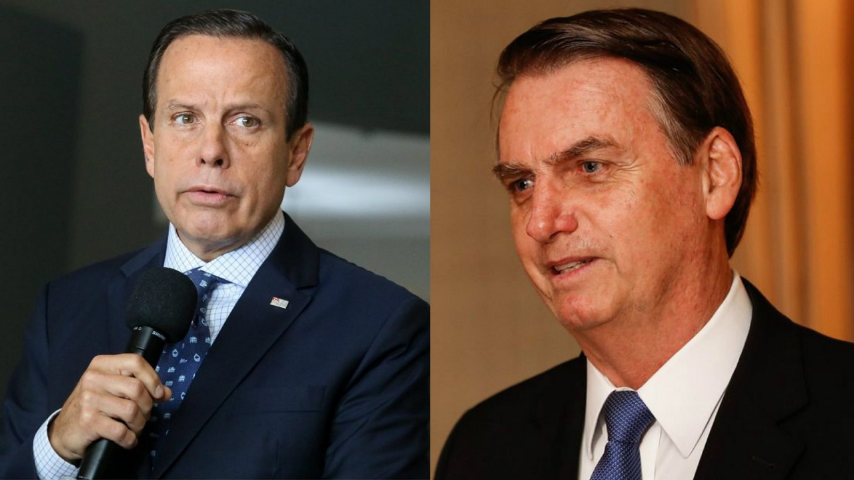 Doria diz que visita de Bolsonaro a São Paulo é “bem-vinda”